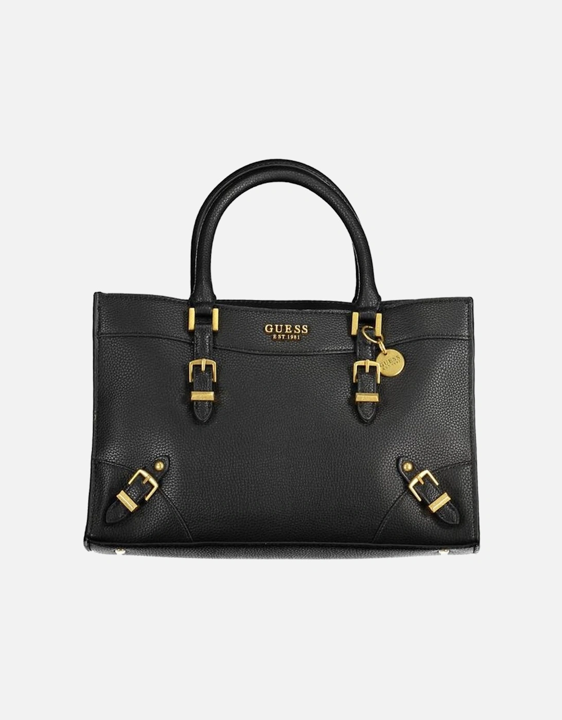 Handbag with Adjustable Strap and Multiple Compartments Women - Black, 4 of 3