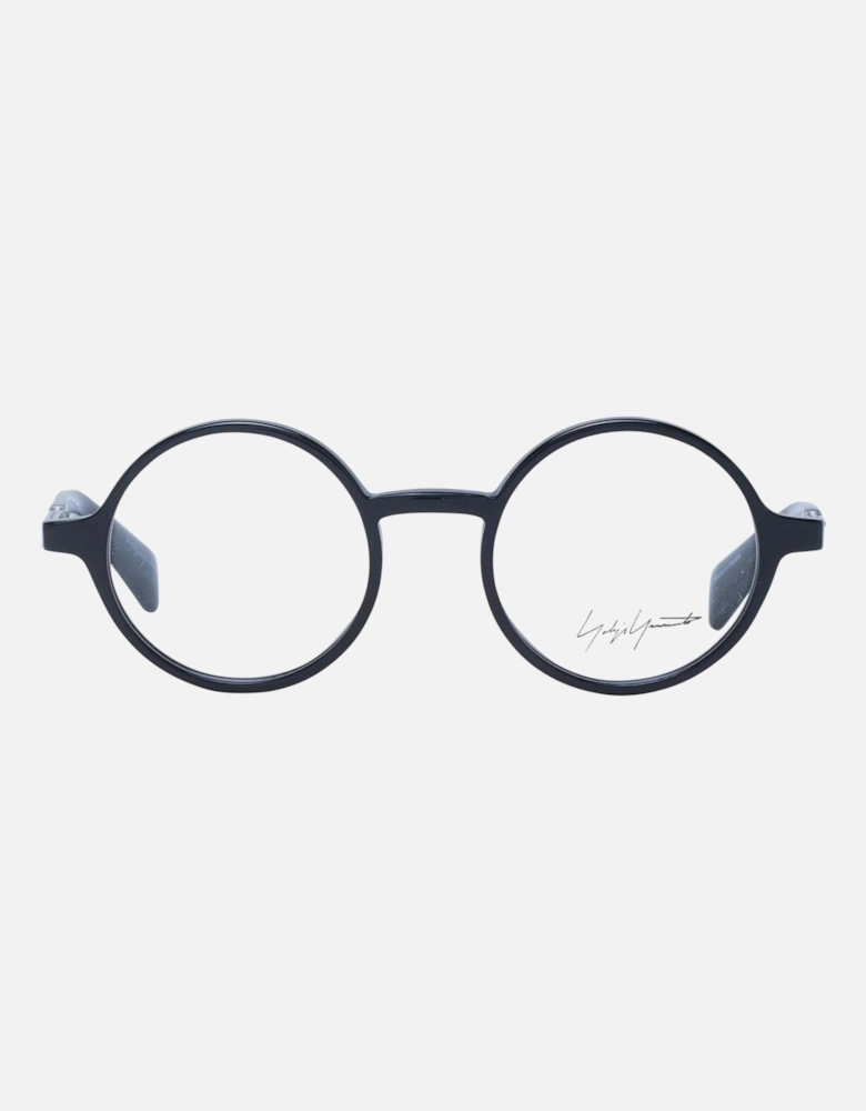 Round Frame Eyeglasses Unisex - Black