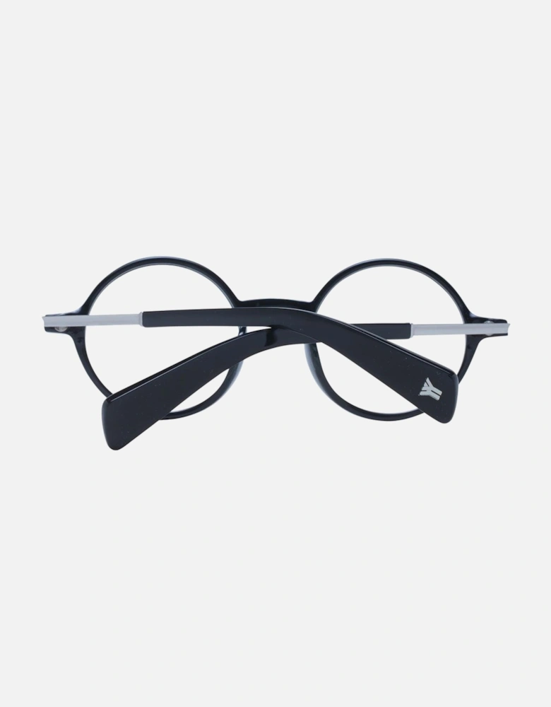 Round Frame Eyeglasses Unisex - Black