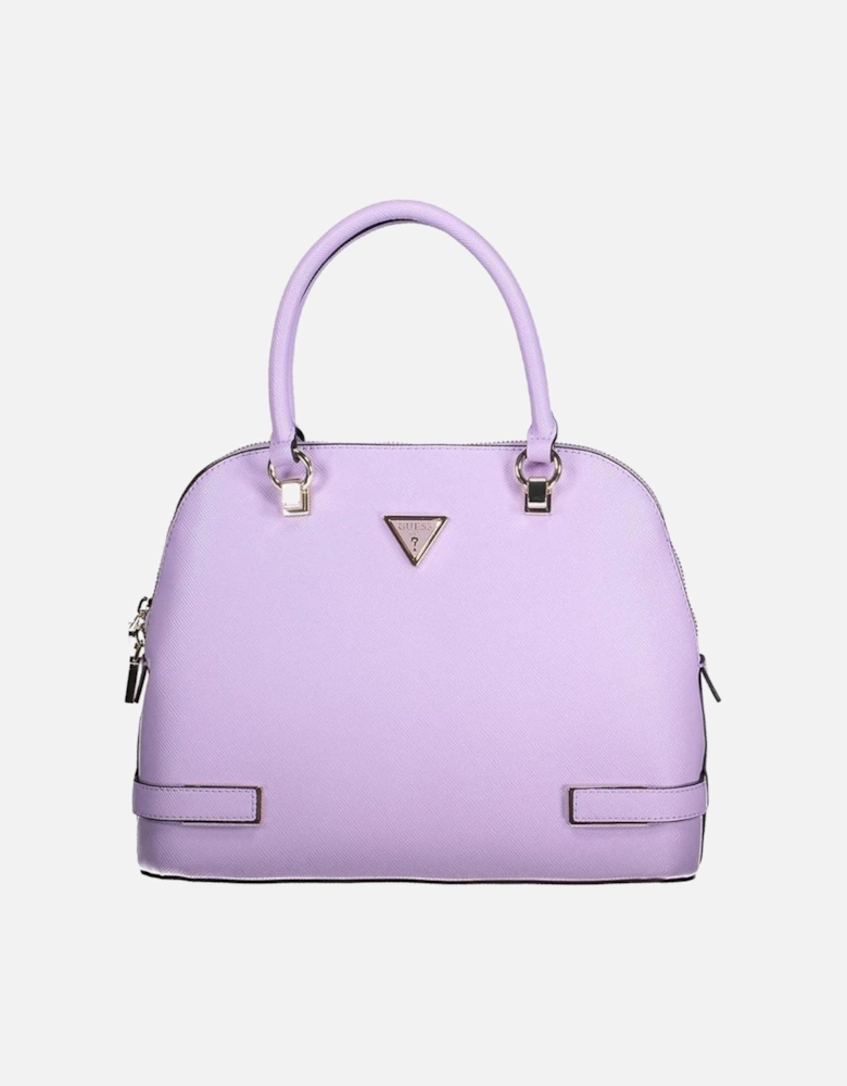 Bag with Adjustable Strap and Multiple Pockets Women - Purple Handbags