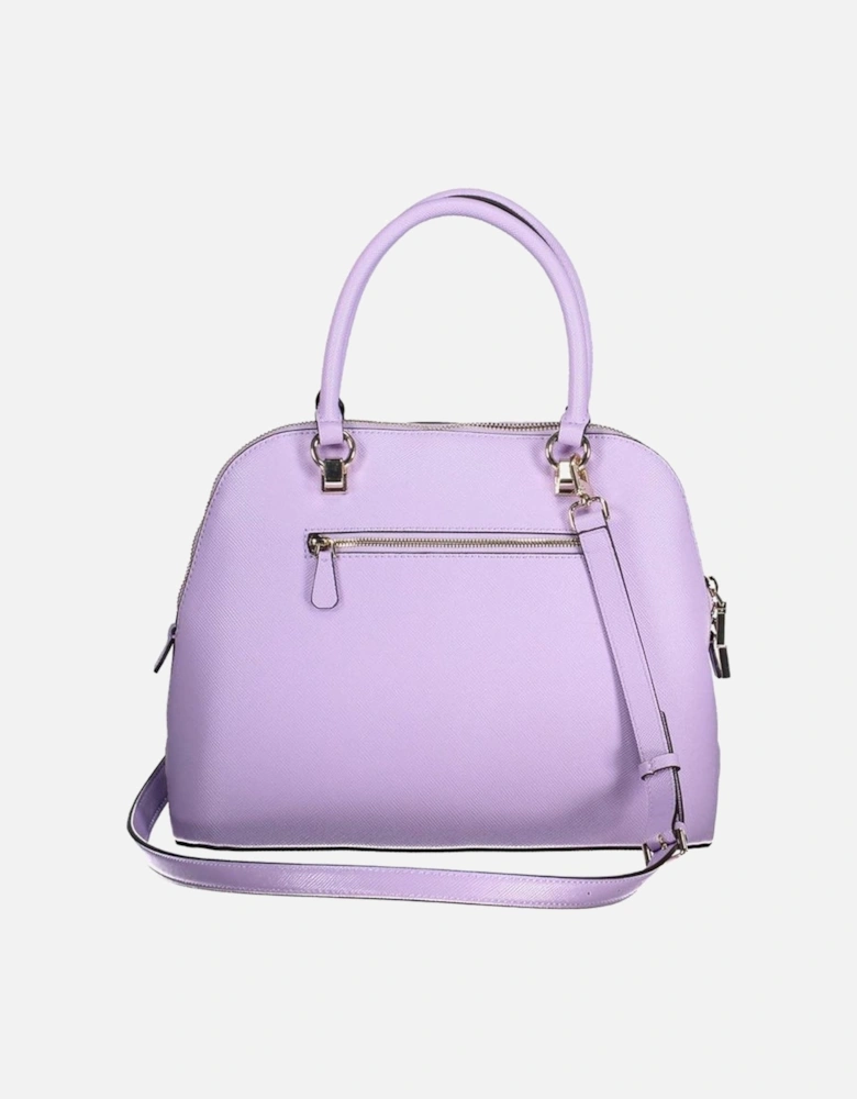 Bag with Adjustable Strap and Multiple Pockets Women - Purple Handbags