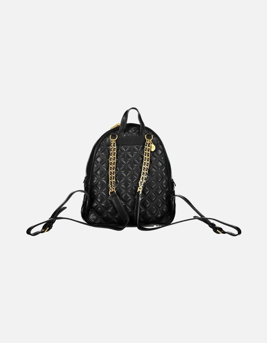 Stylish Backpack with Adjustable Straps and Logo Women - Black, 3 of 2
