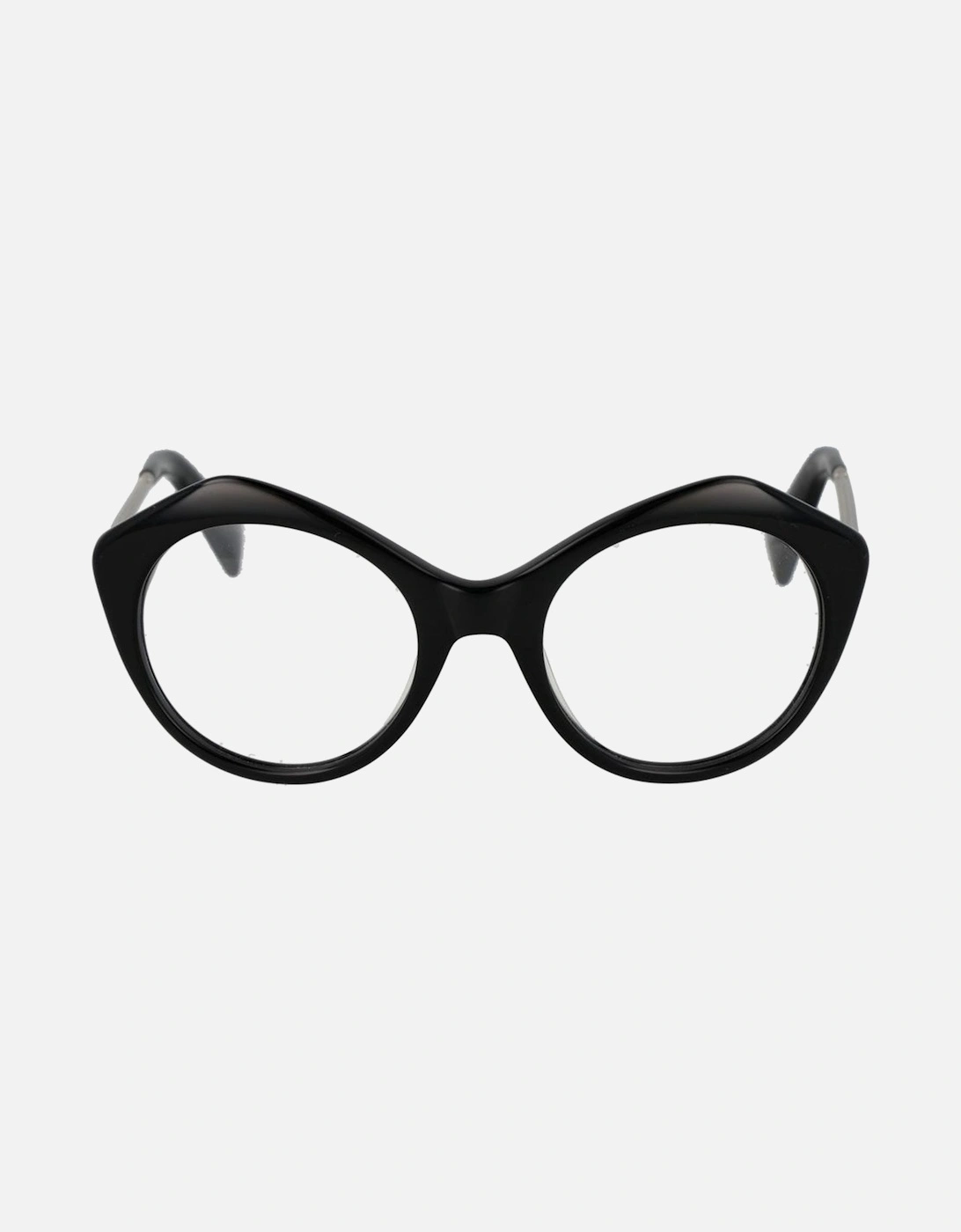Butterfly Style Full-Rim Acetate Sunglasses Women - Black Frames