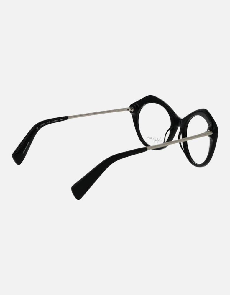 Butterfly Style Full-Rim Acetate Sunglasses Women - Black Frames