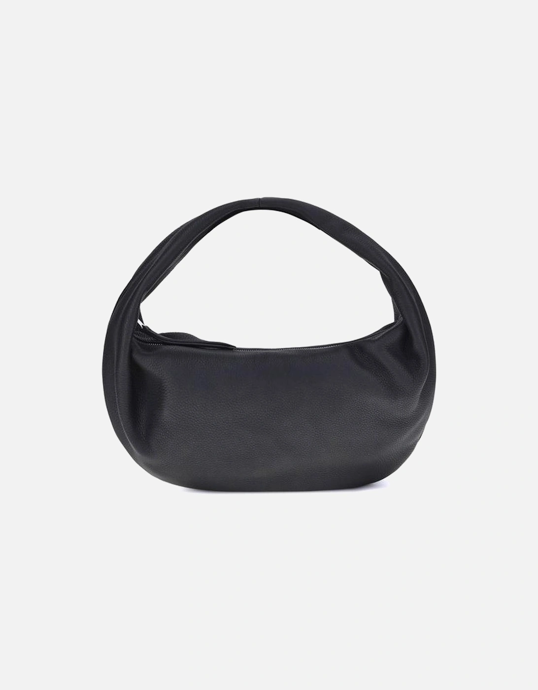 Olivia Calf Leather Hobo Shoulder Bag Women - Black, 5 of 4