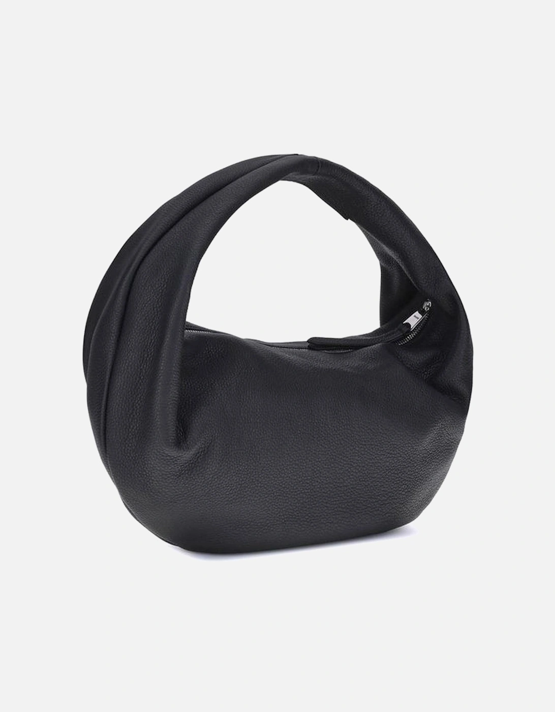 Olivia Calf Leather Hobo Shoulder Bag Women - Black