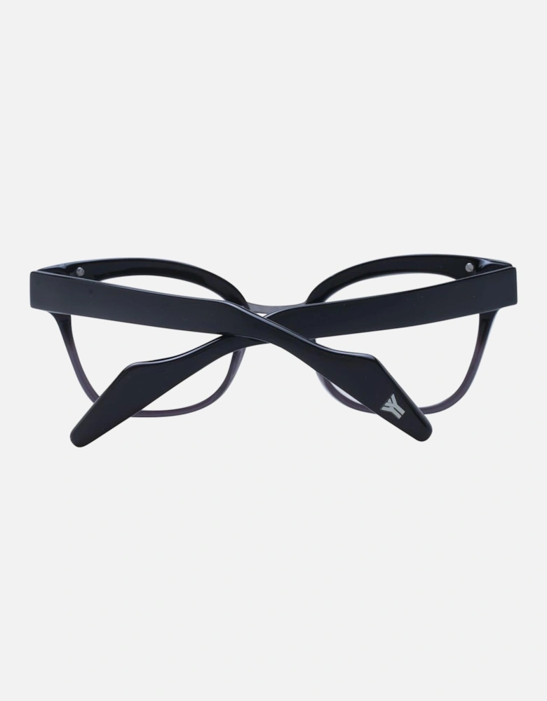 Round Frame Eyeglasses Unisex - Black