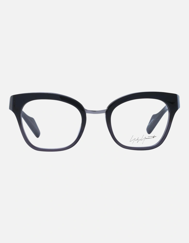 Round Frame Eyeglasses Unisex - Black