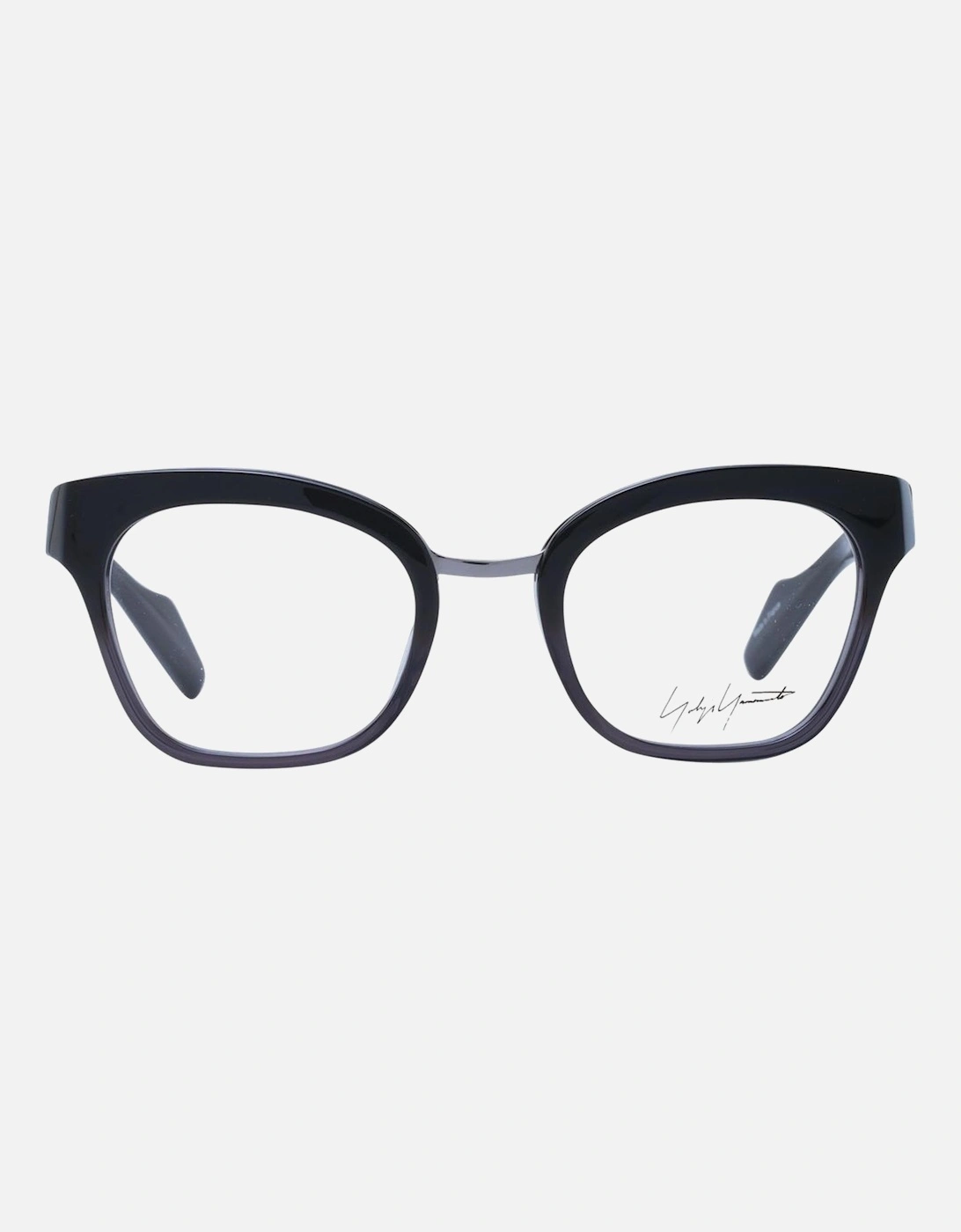 Round Frame Eyeglasses Unisex - Black