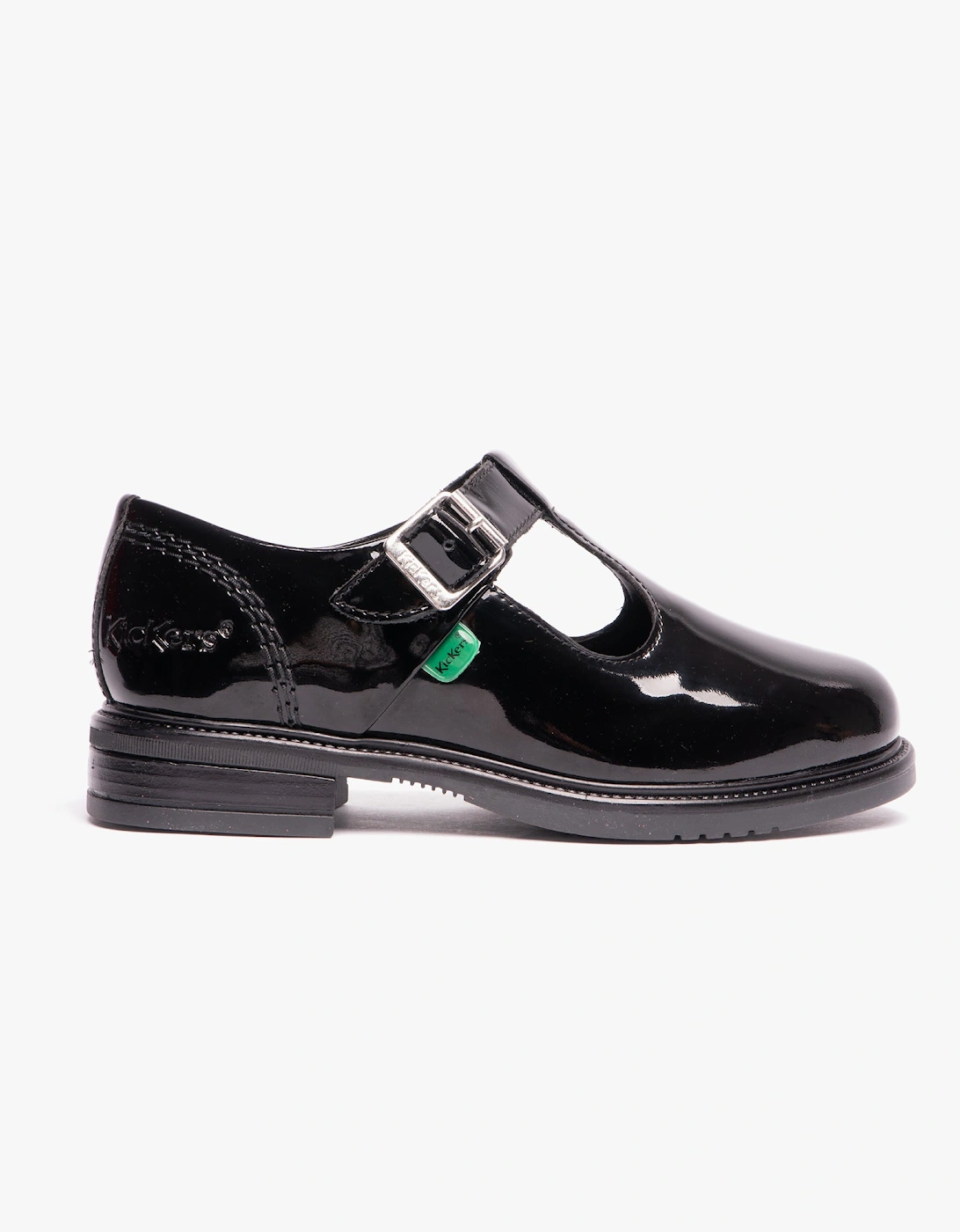 LACH T-BAR PATL JF Girls School Shoes Black, 13 of 12