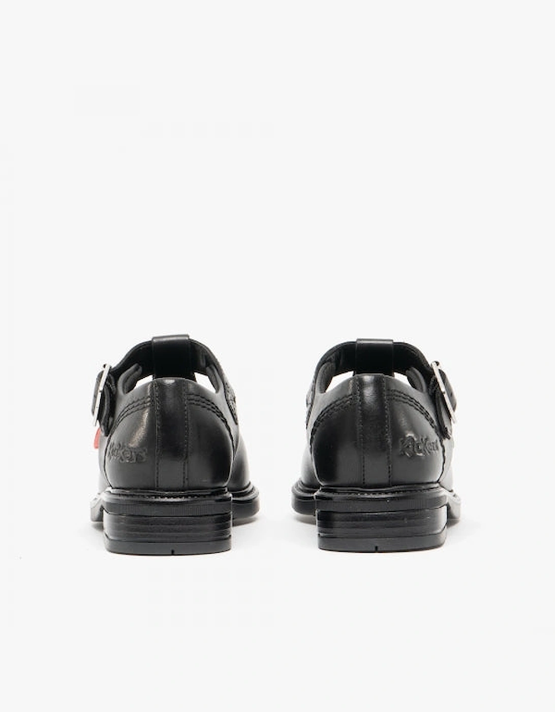 114824 LACH Girls School Shoes Black