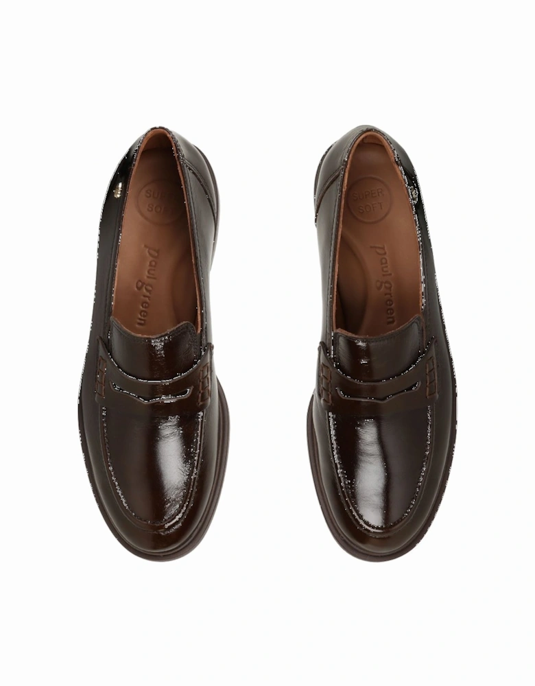 Halle Womens Penny Loafers