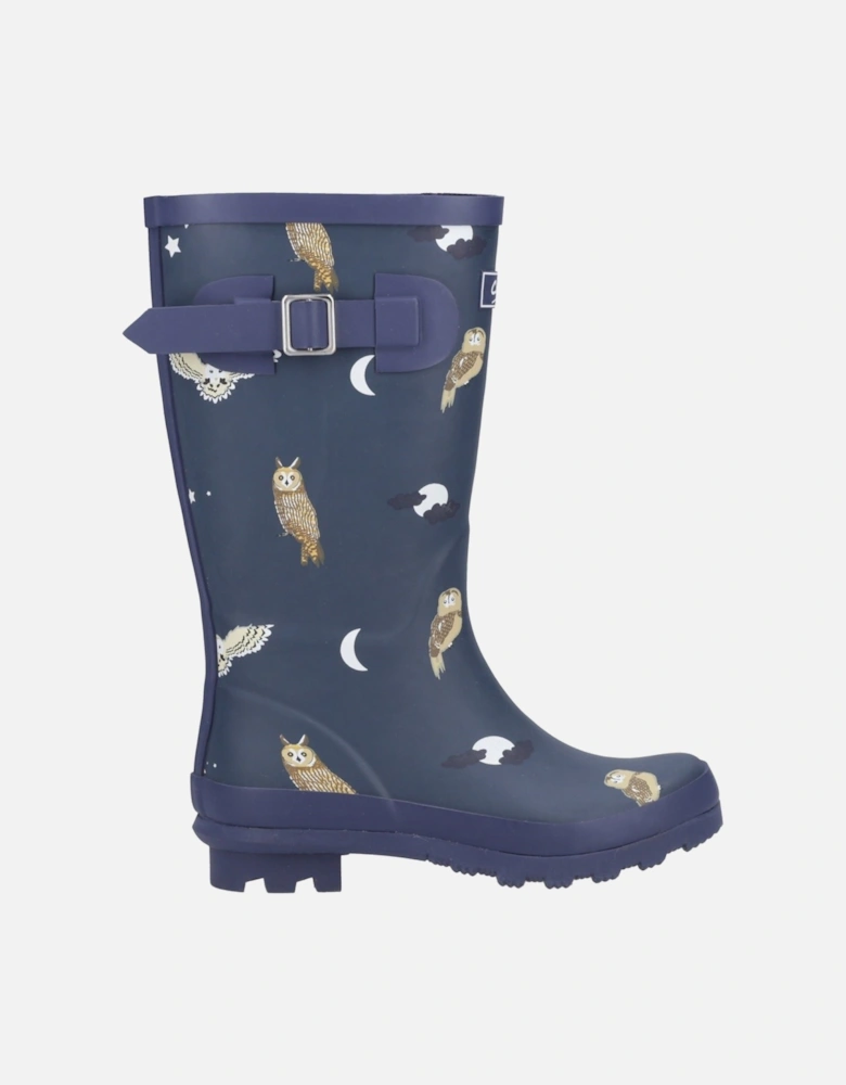 Woodland JNR Rubber Girls's Owls Wellington Boots
