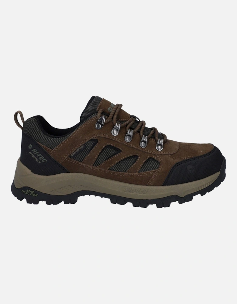 Bandera Expedition Low Leather Men's Smokey Brown/Khaki Hiking Boots