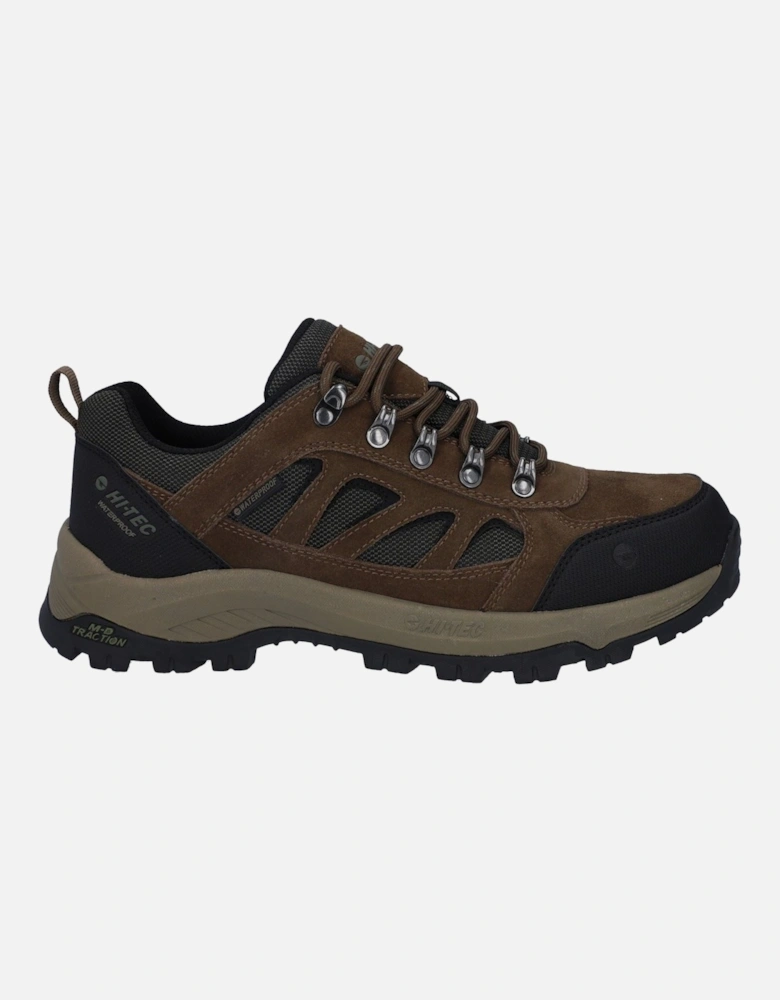 Bandera Expedition Low Leather Men's Smokey Brown/Khaki Hiking Boots