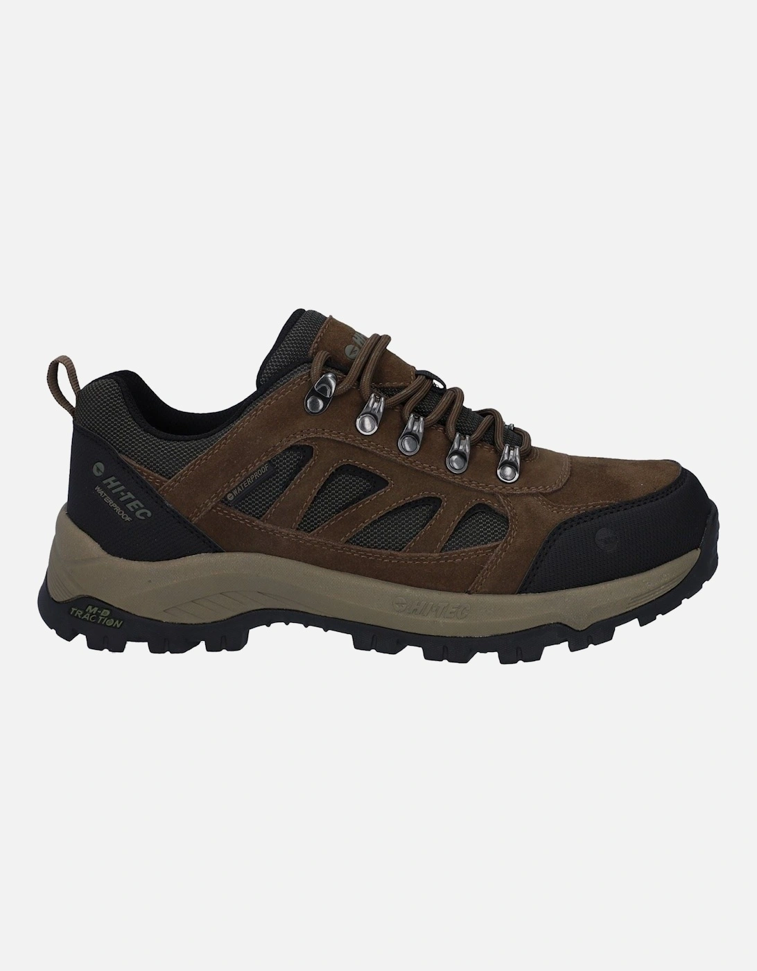 Bandera Expedition Low Leather Men's Smokey Brown/Khaki Hiking Boots