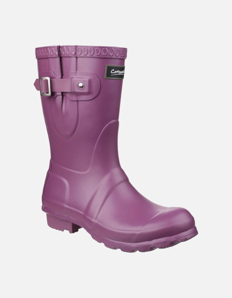 Windsor Rubber Women's Purple Wellington Boots