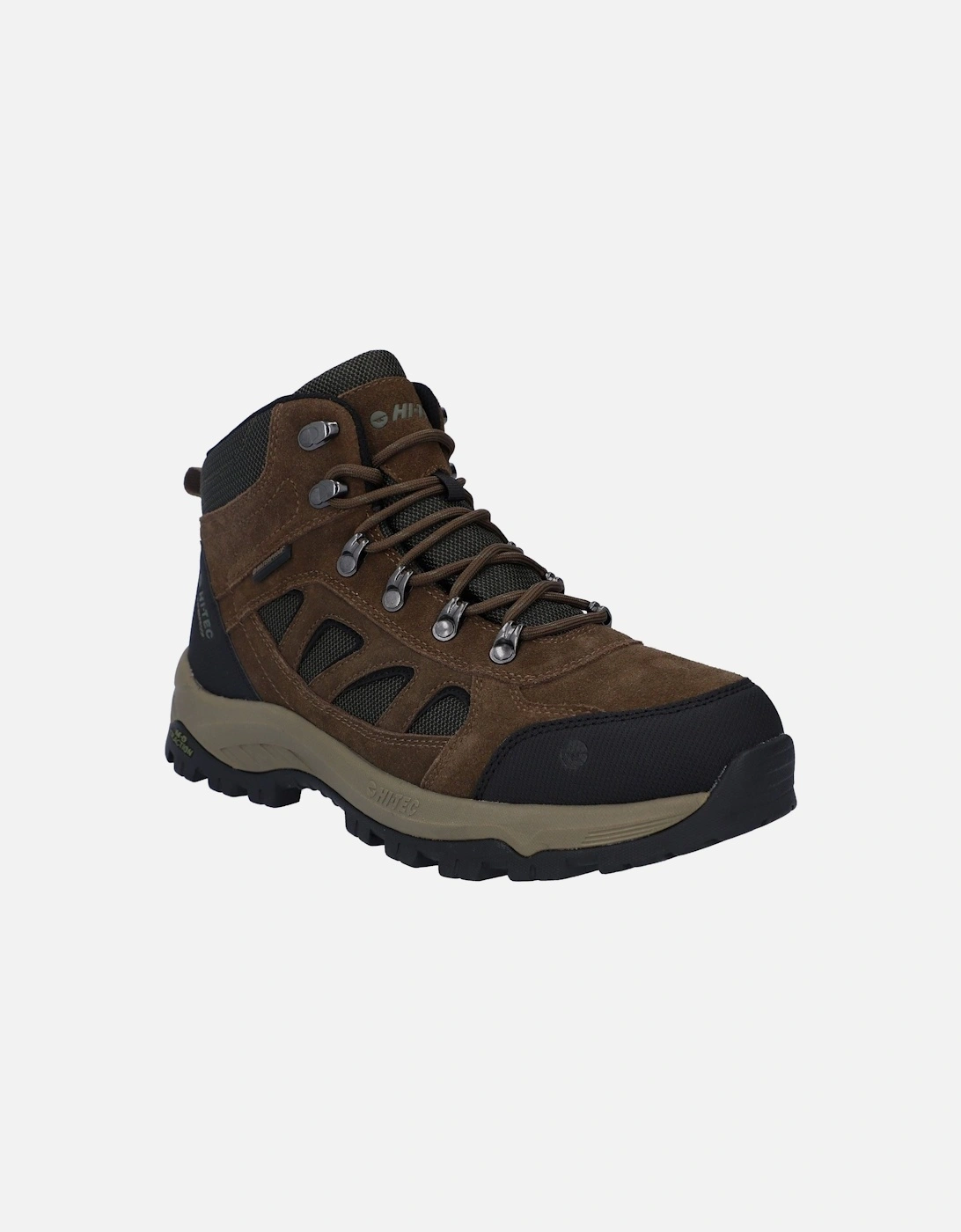 Bandera Expedition Mid Wide Leather Men's Smokey Brown/Khaki Hiking Boots, 10 of 9
