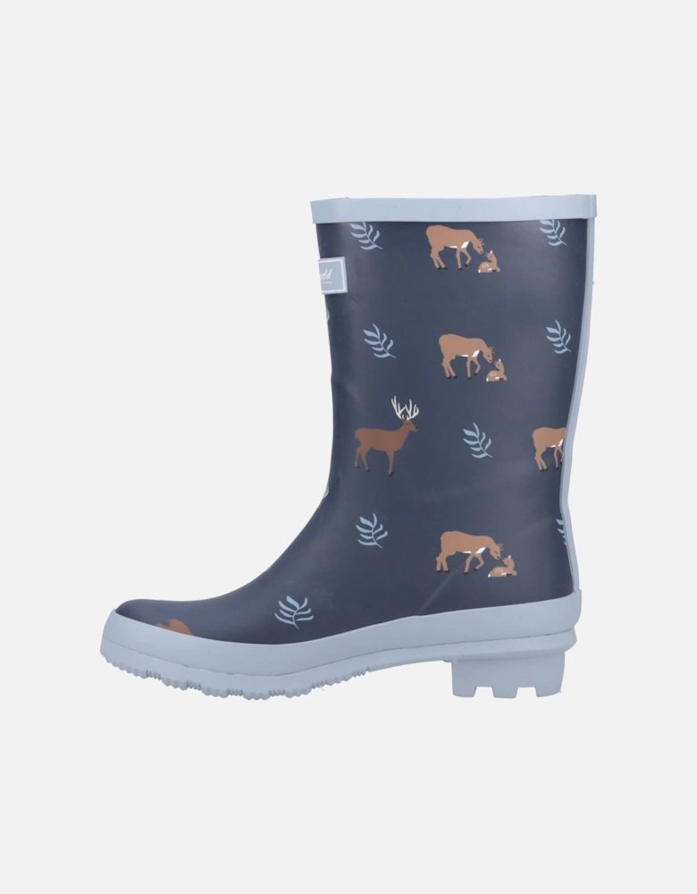 Woodland JNR Rubber Girls's Deers Wellington Boots