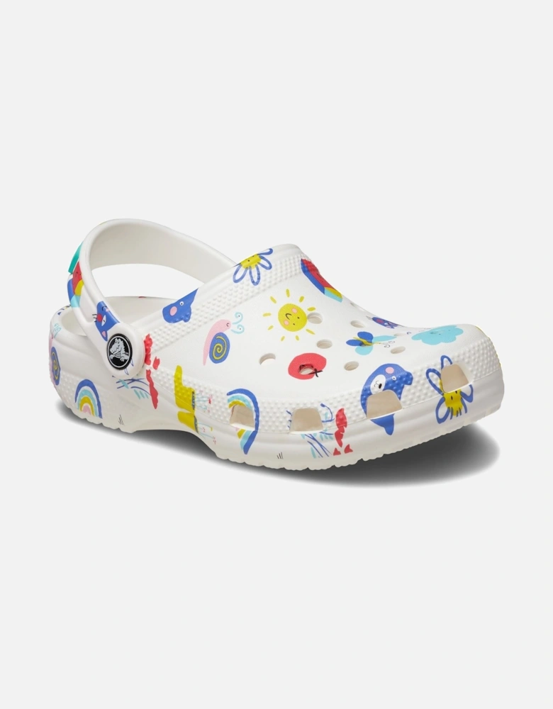 Classic Graphic Thermoplastic White/Multi Loafers