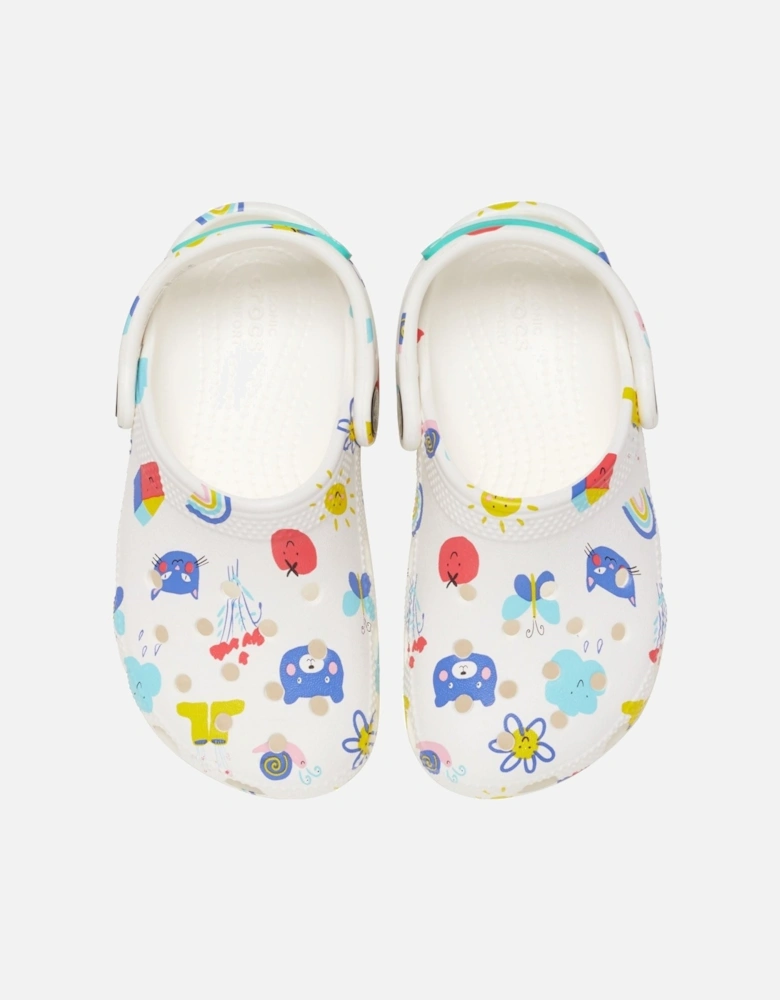 Classic Graphic Thermoplastic White/Multi Loafers