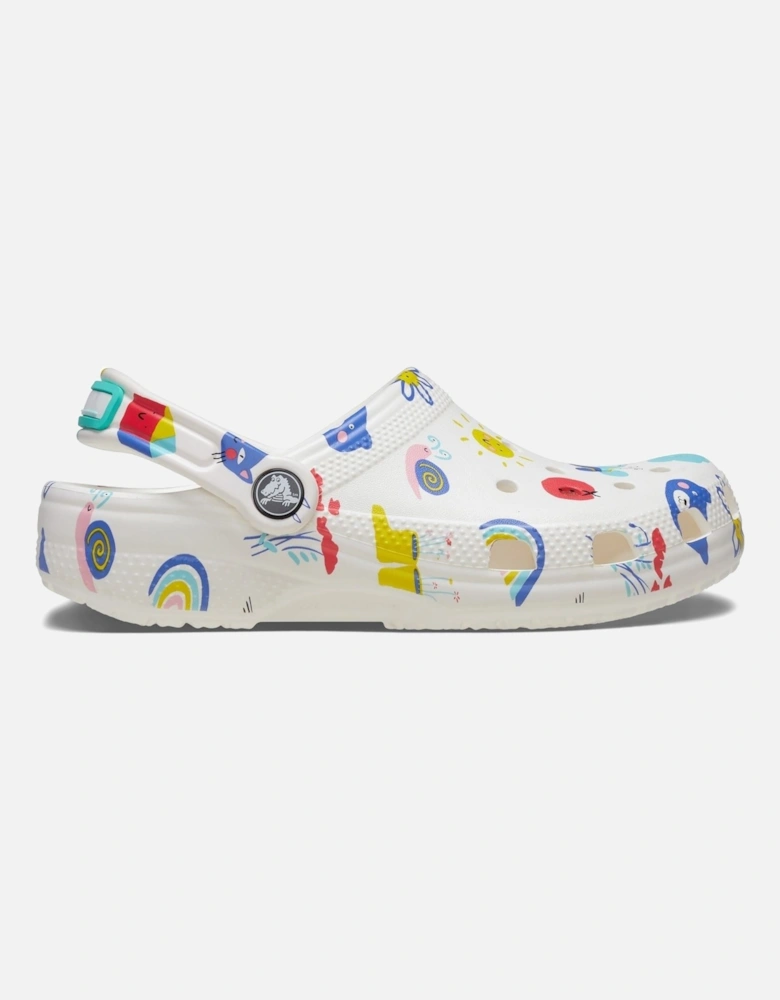 Classic Graphic Thermoplastic White/Multi Loafers