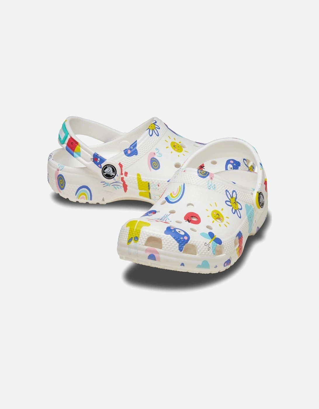 Classic Graphic Thermoplastic White/Multi Loafers