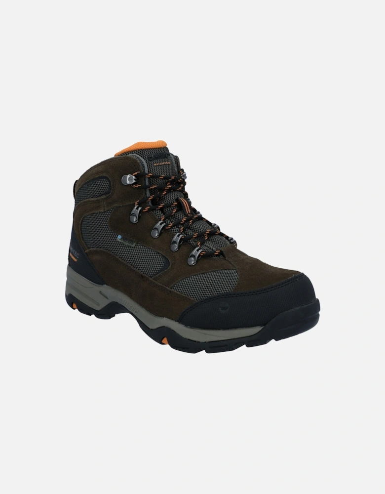 Storm Wide Suede Men's Dark Chocolate/Dark Taupe Hiking Boots