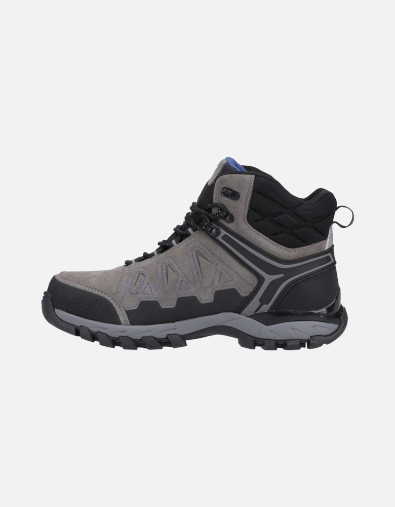 V-Lite Explorer WP Cow Suede Leather Men's Charcoal/Grey/Dark Blue Hiking Boots
