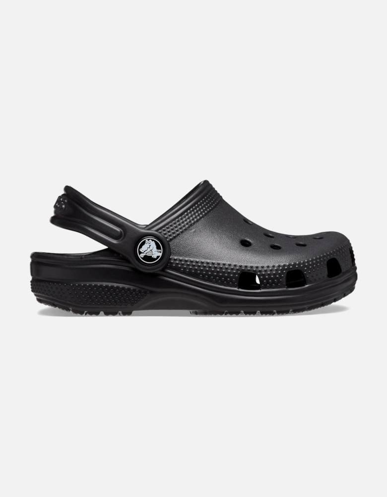 Toddler Classic Croslite Rubber Black Loafers