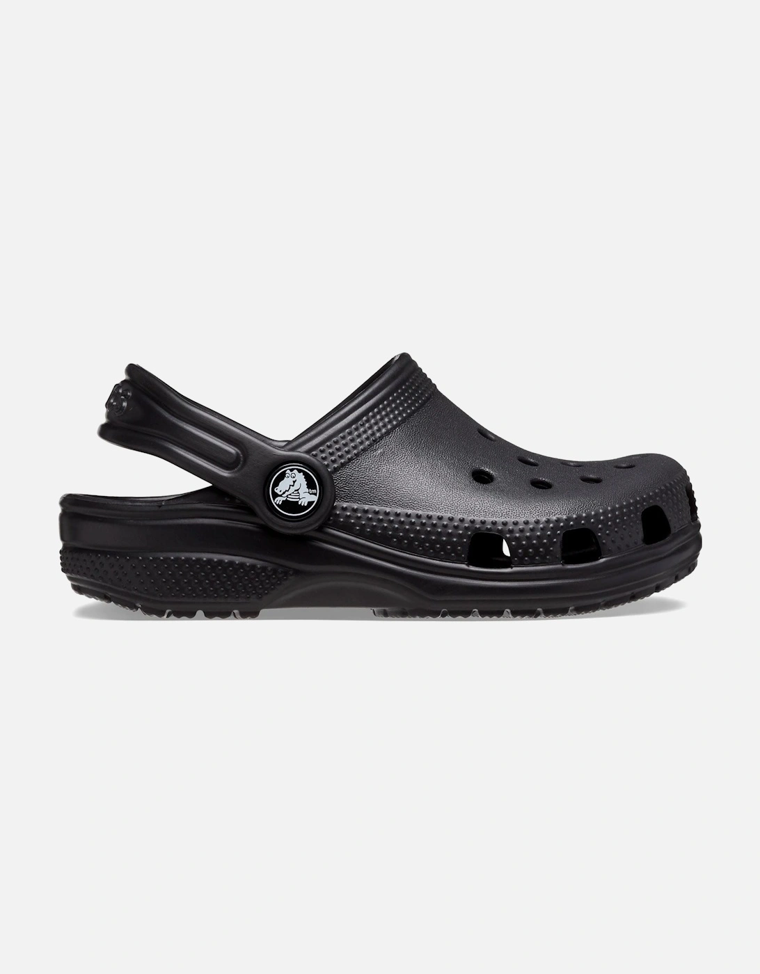 Toddler Classic Croslite Rubber Black Loafers