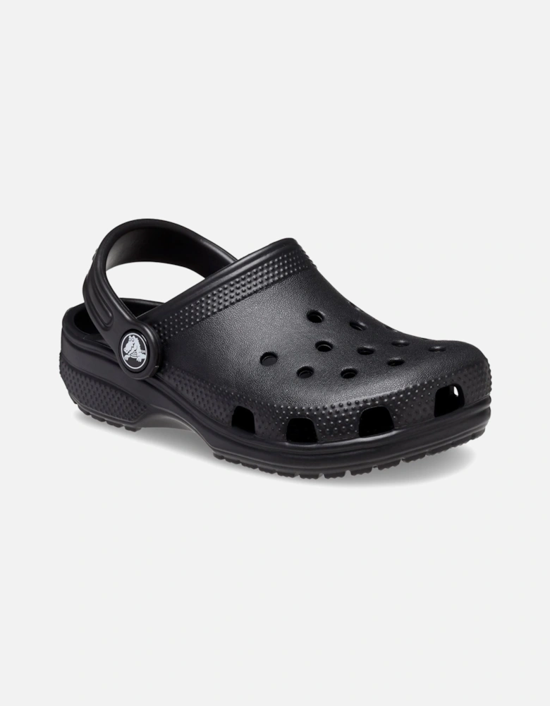 Kids' Classic Thermoplastic Black Loafers