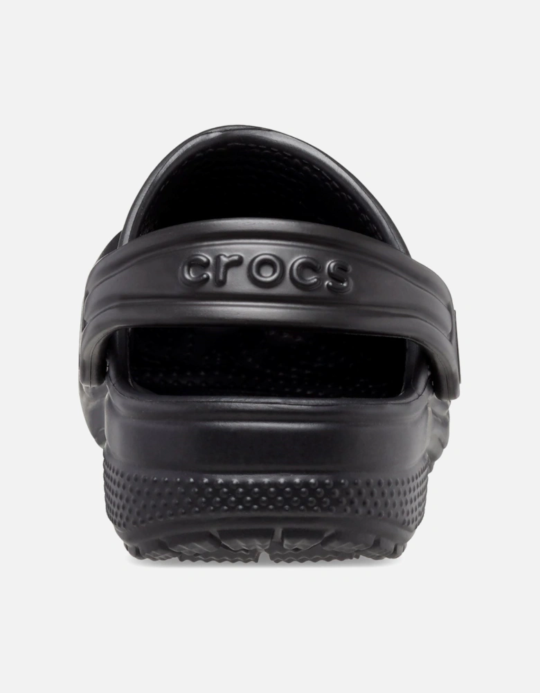 Toddler Classic Croslite Rubber Black Loafers