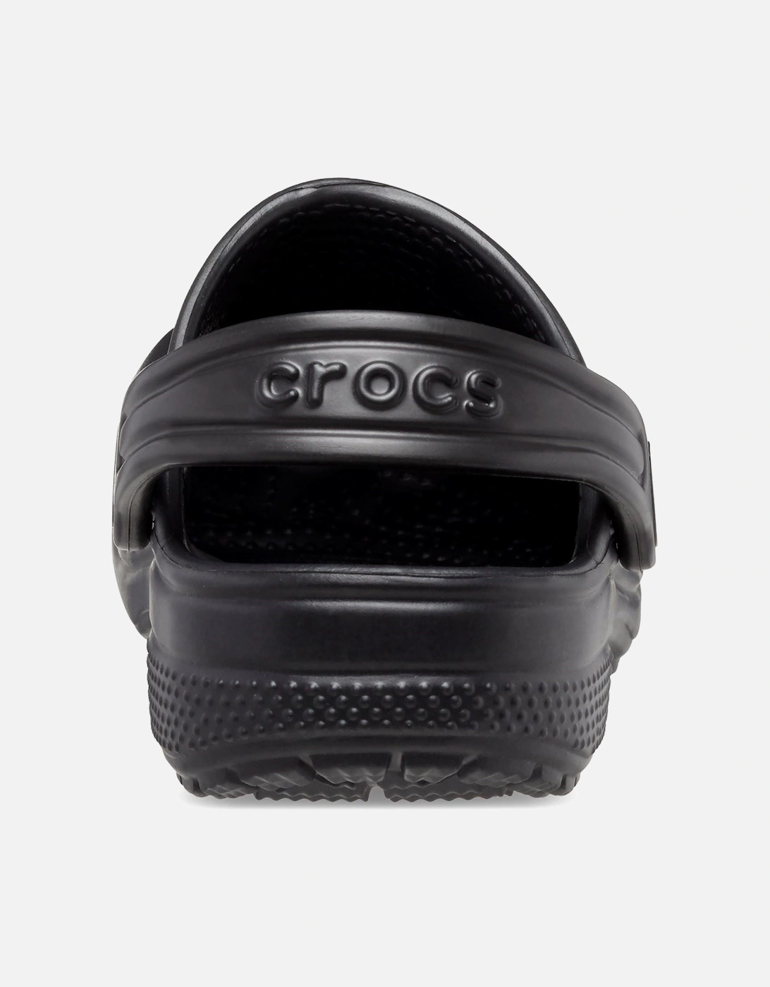 Toddler Classic Croslite Rubber Black Loafers