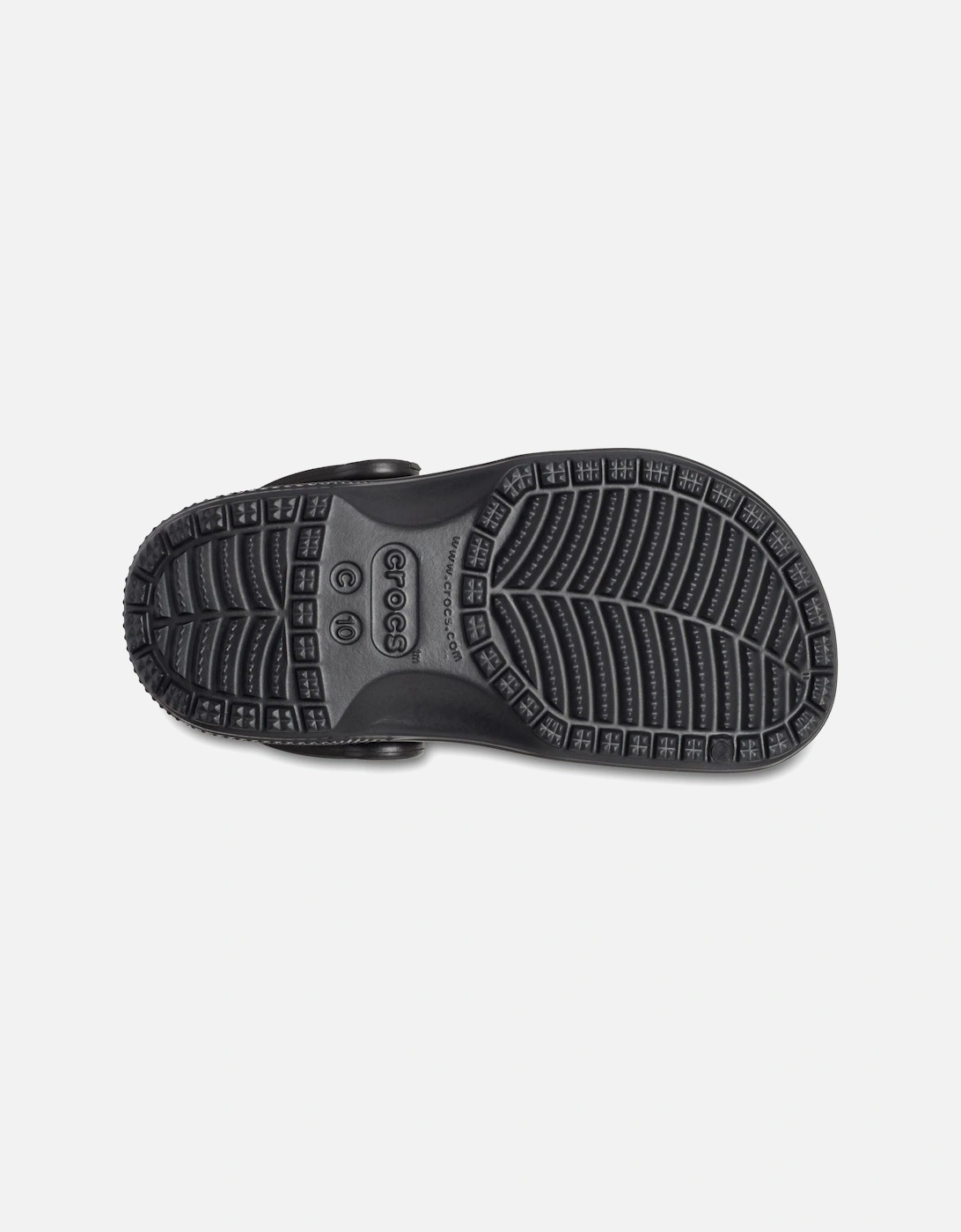 Toddler Classic Croslite Rubber Black Loafers