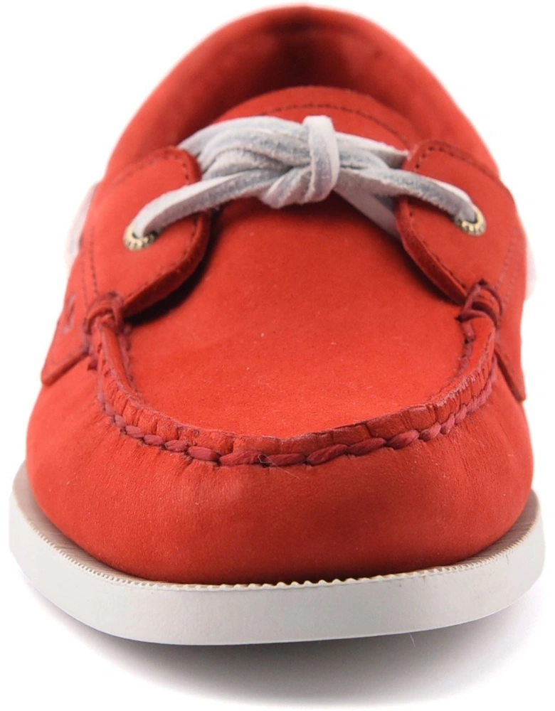 Sperry Authentic Original 1 Eye Leather Women's Red Boat Shoes