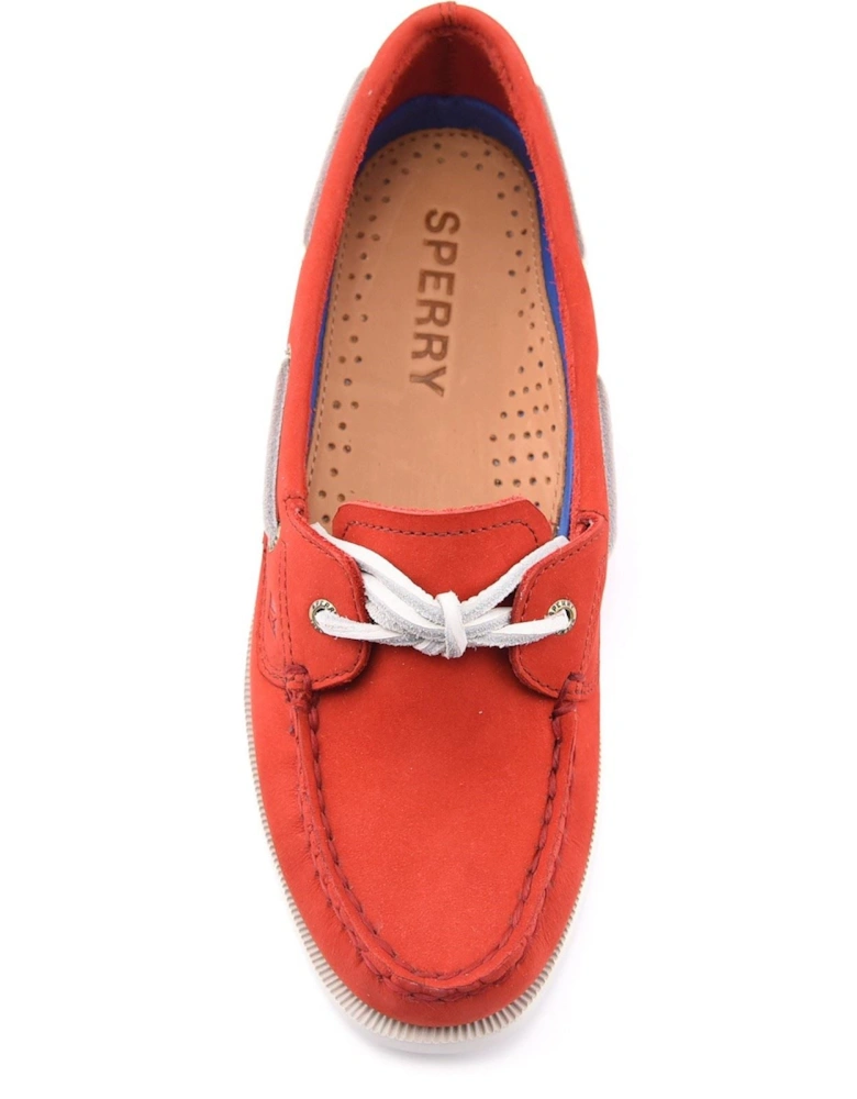 Sperry Authentic Original 1 Eye Leather Women's Red Boat Shoes
