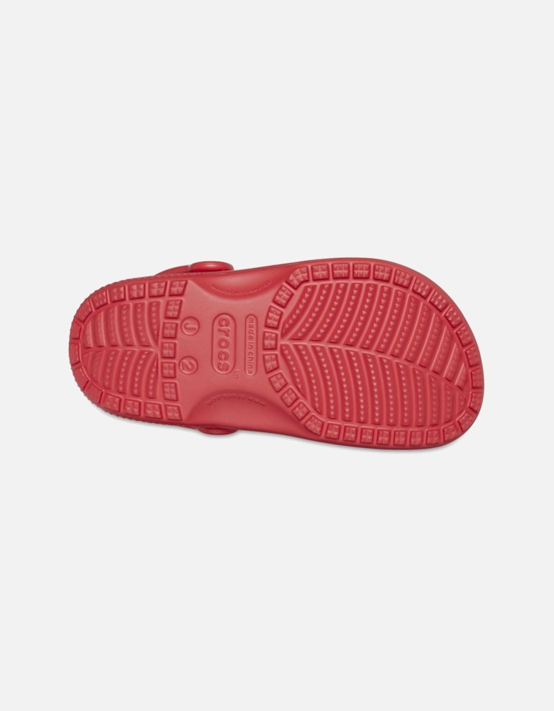 Kids' Classic Thermoplastic Varsity Red Loafers