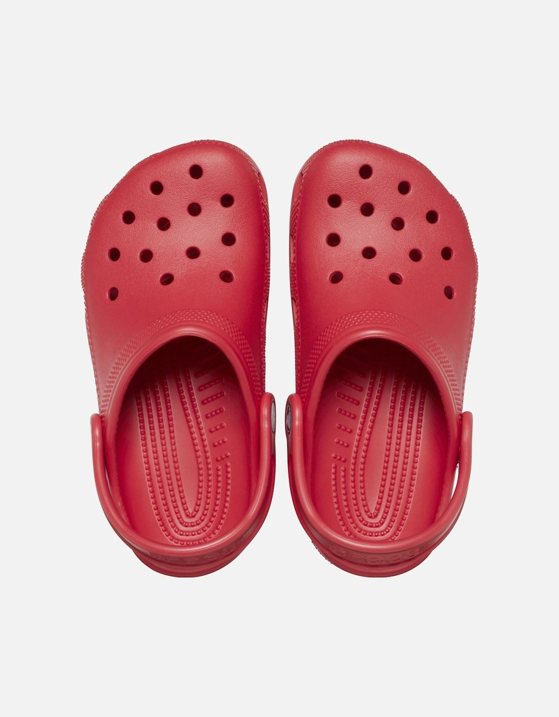 Kids' Classic Thermoplastic Varsity Red Loafers