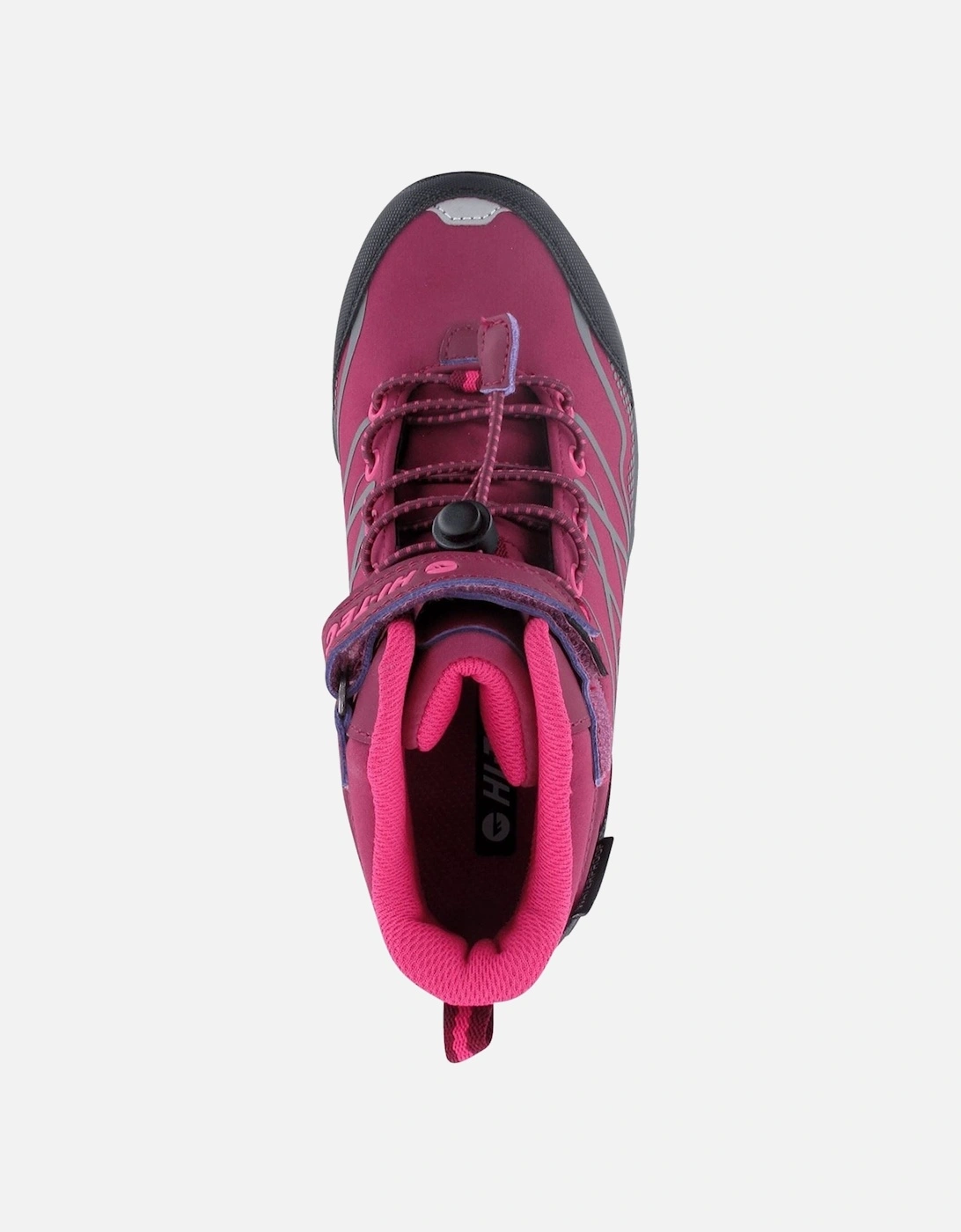 Blackout Mid Polyester Soft Shell Girls's Dark Rose/Fuchsia Hiking Boots