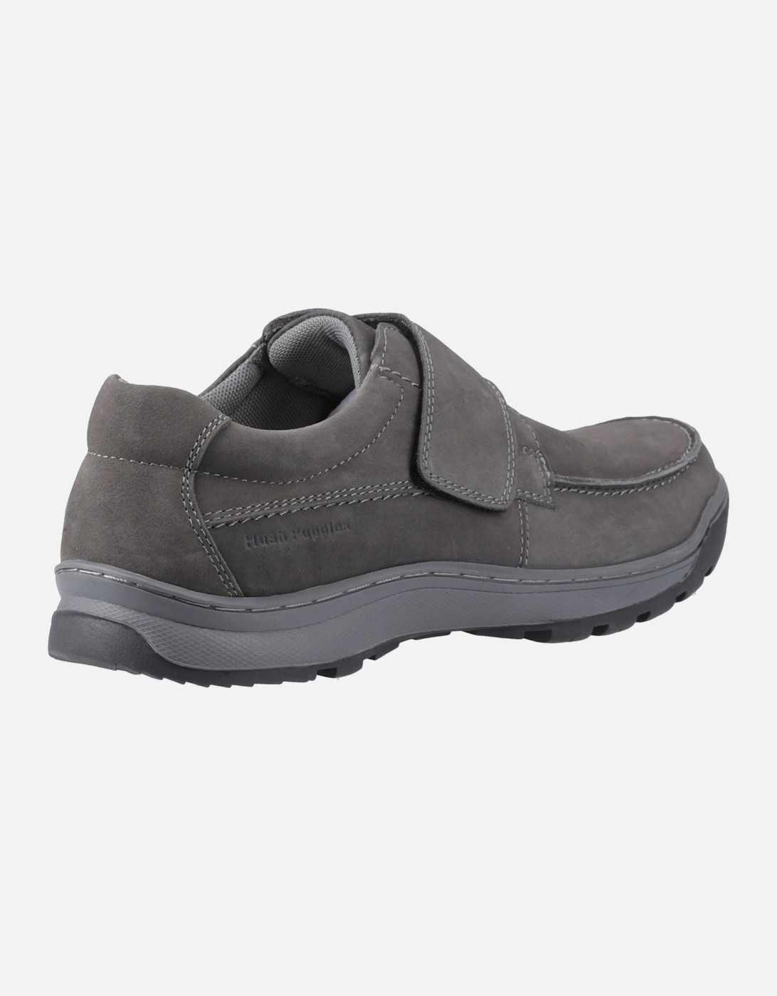 Casper Leather Men's Grey Nubuck Loafers