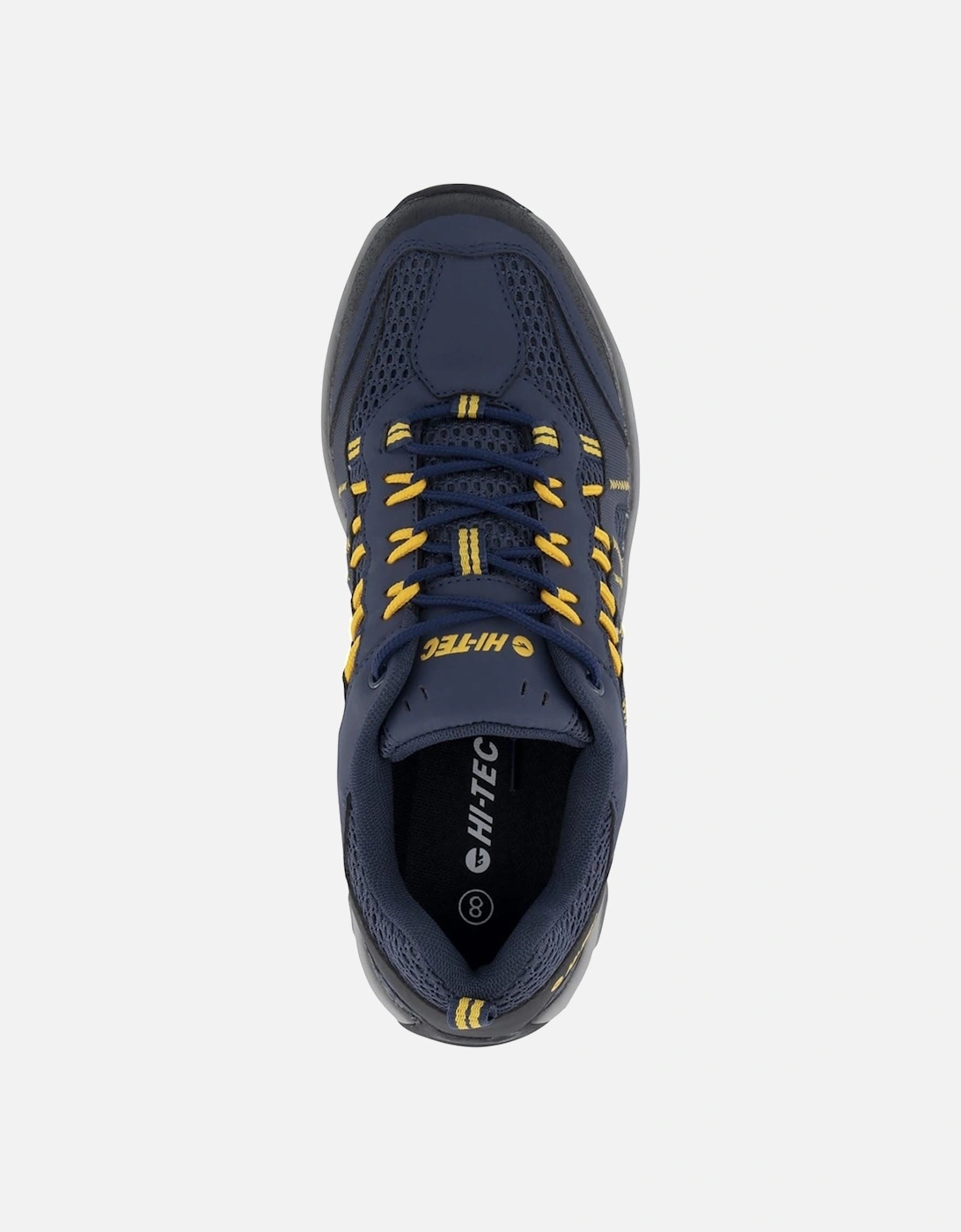 Jaguar Polyester Men's Navy/Yellow Hiking Boots
