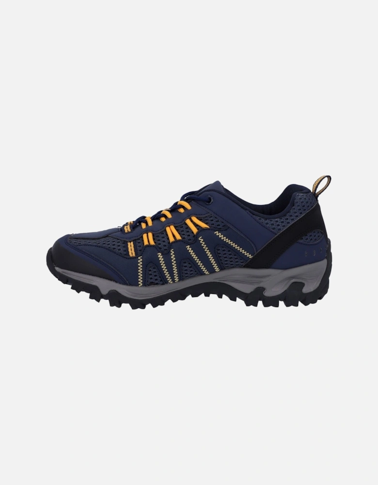 Jaguar Polyester Men's Navy/Yellow Hiking Boots