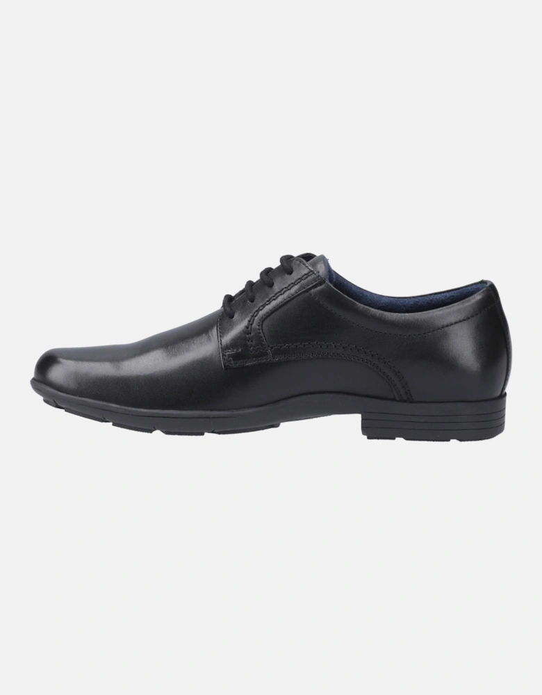 Alec Leather Men's Black Lace-Up Shoes