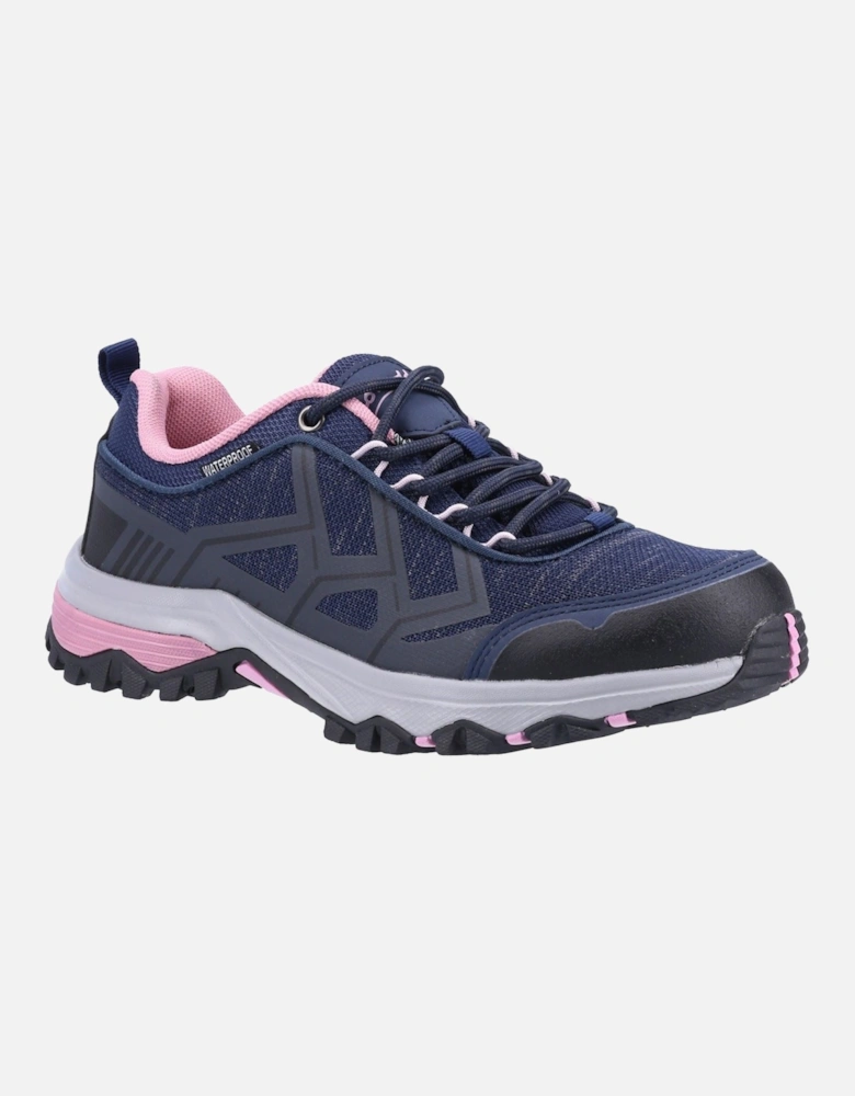 Wychwood Low Recycled Plastic+Synthetic Pu Women's Navy/Pink Hiking Boots