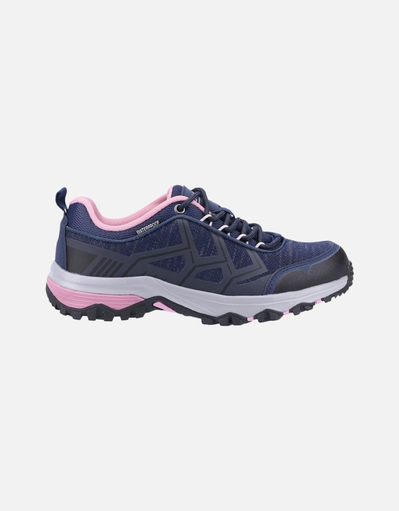 Wychwood Low Recycled Plastic+Synthetic Pu Women's Navy/Pink Hiking Boots