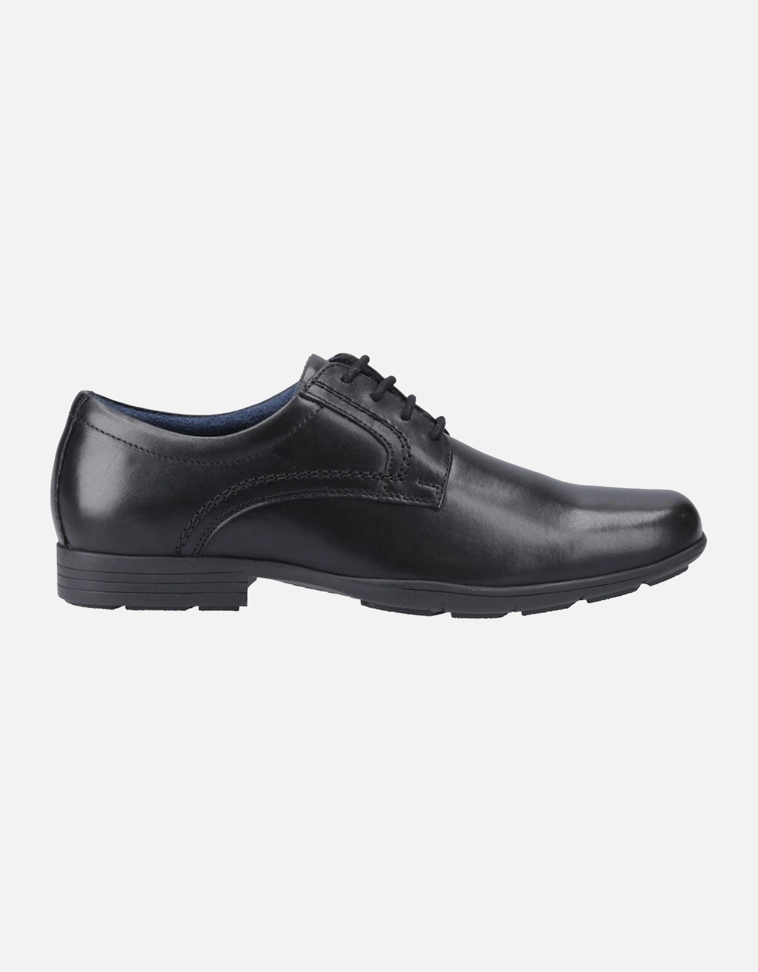 Alec Leather Men's Black Lace-Up Shoes