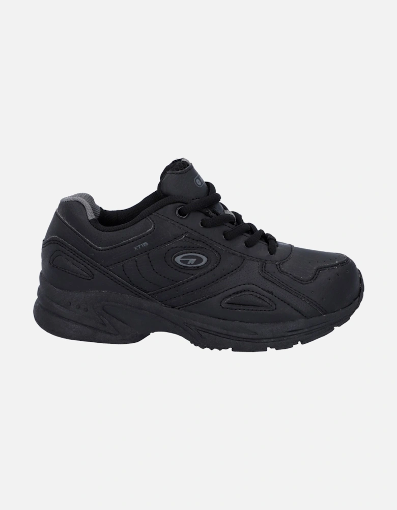 XT115 Polyurethane Black Trainers