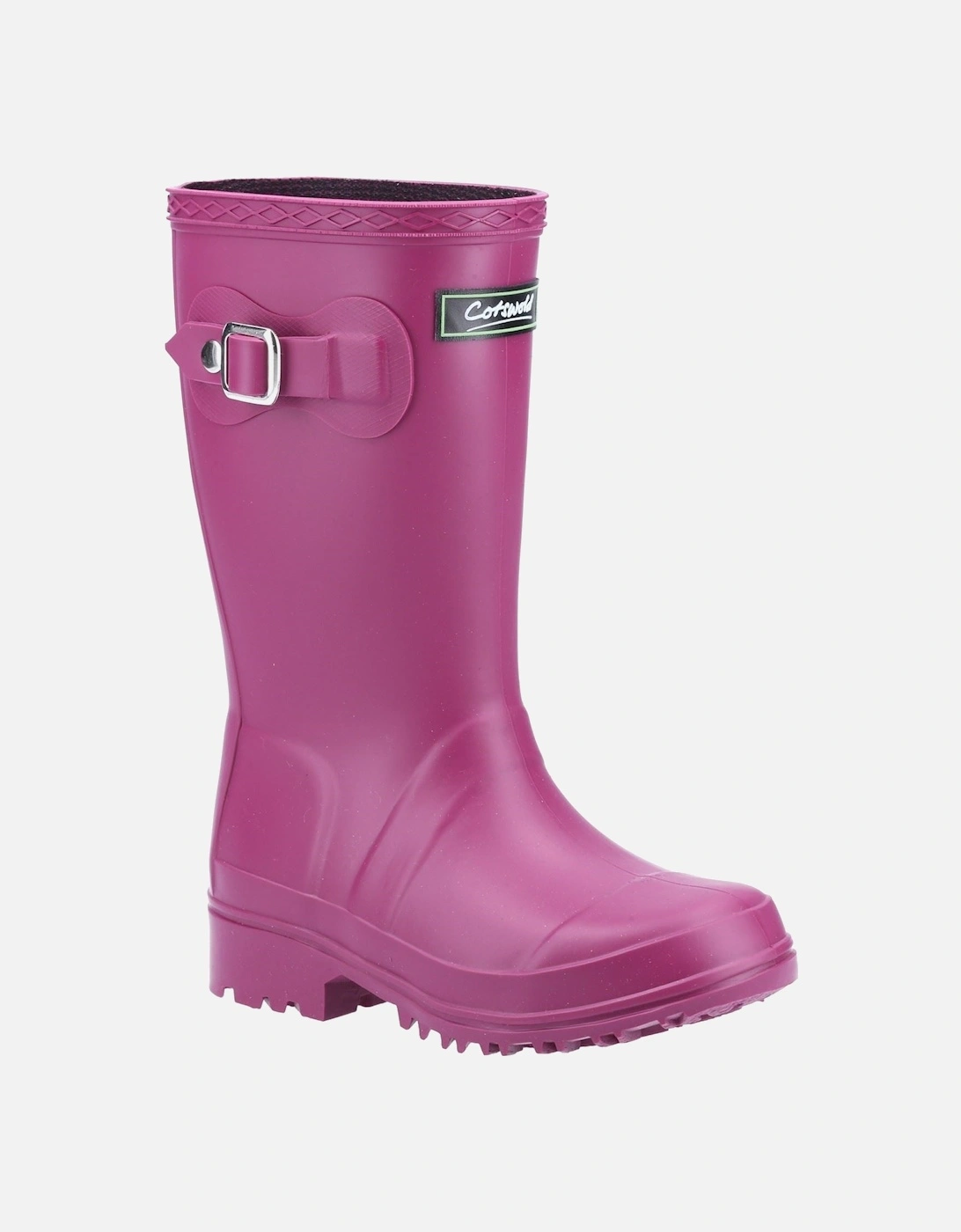 Buckingham PVC Berry Wellington Boots, 9 of 8