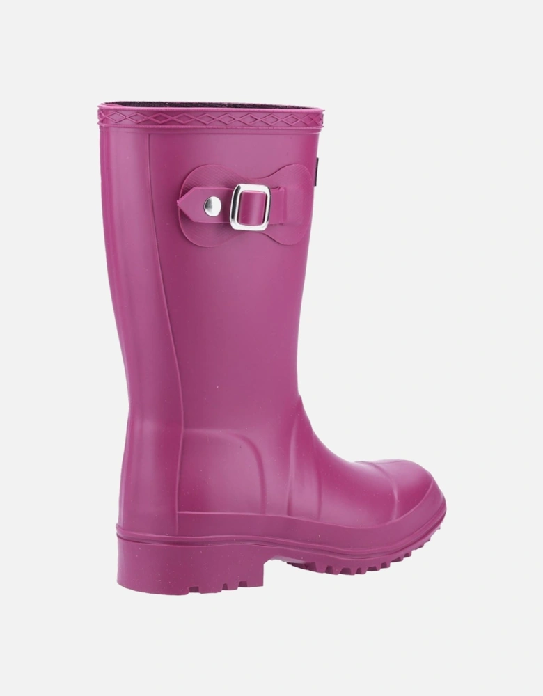 Buckingham PVC Berry Wellington Boots